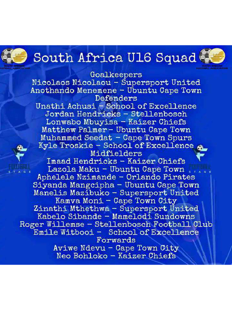 Proof of National Junior Colours | PDF