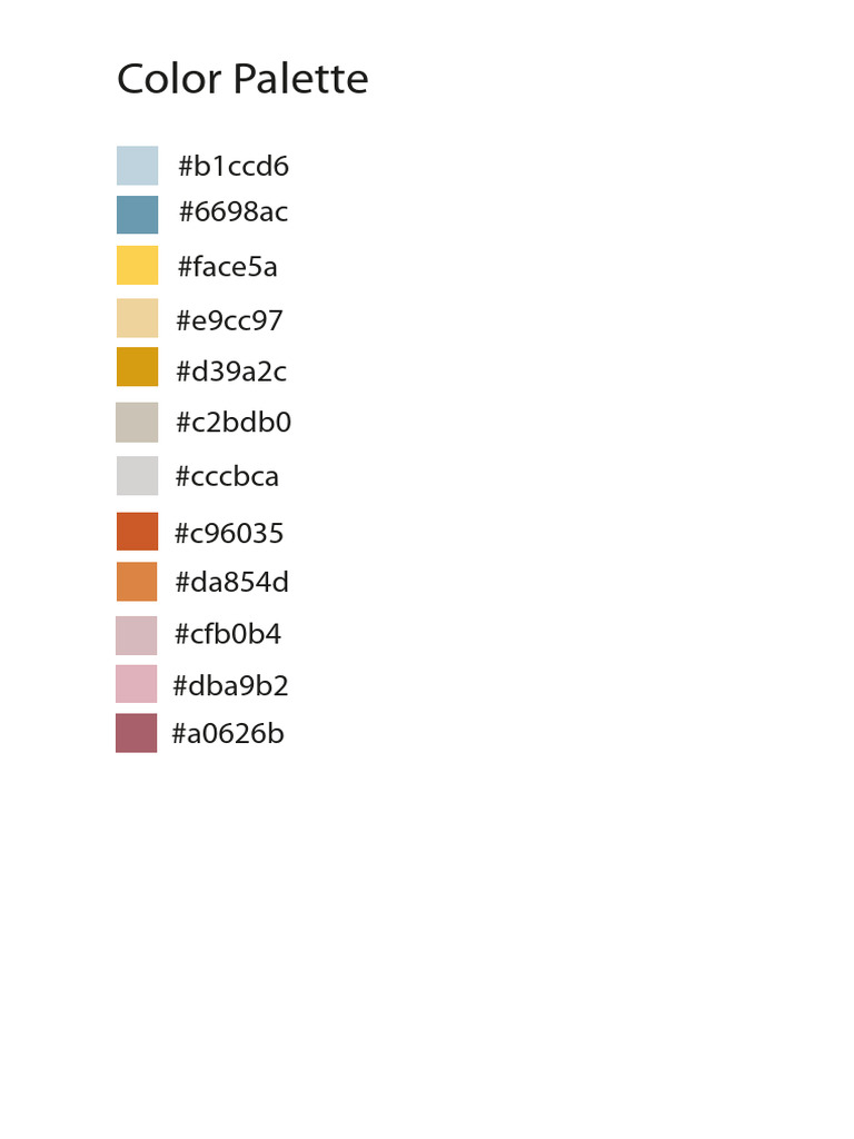 Color Palette | PDF