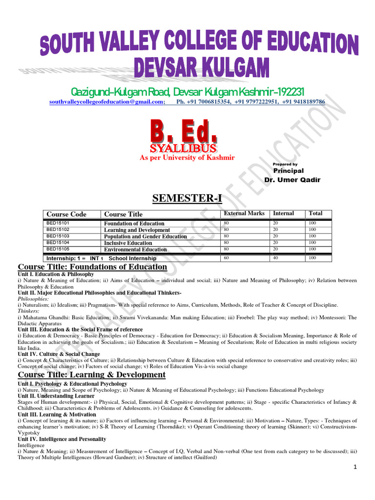 Semester Courses in Education Studies | PDF | Cost Of Living | Waves