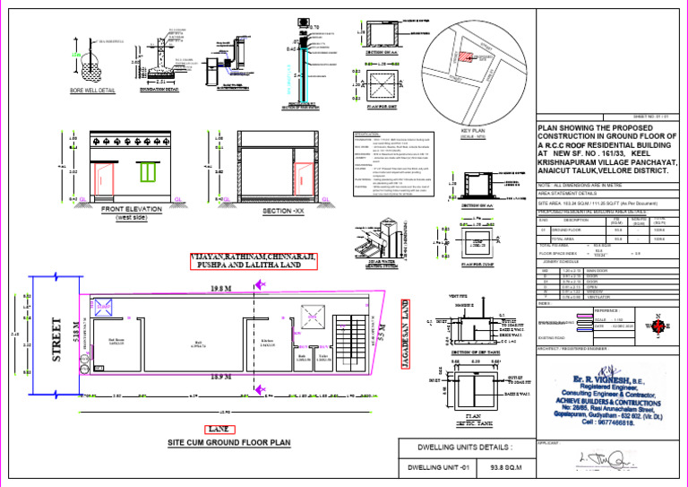 Proposed Residential Building Plan | PDF | Building Technology ...