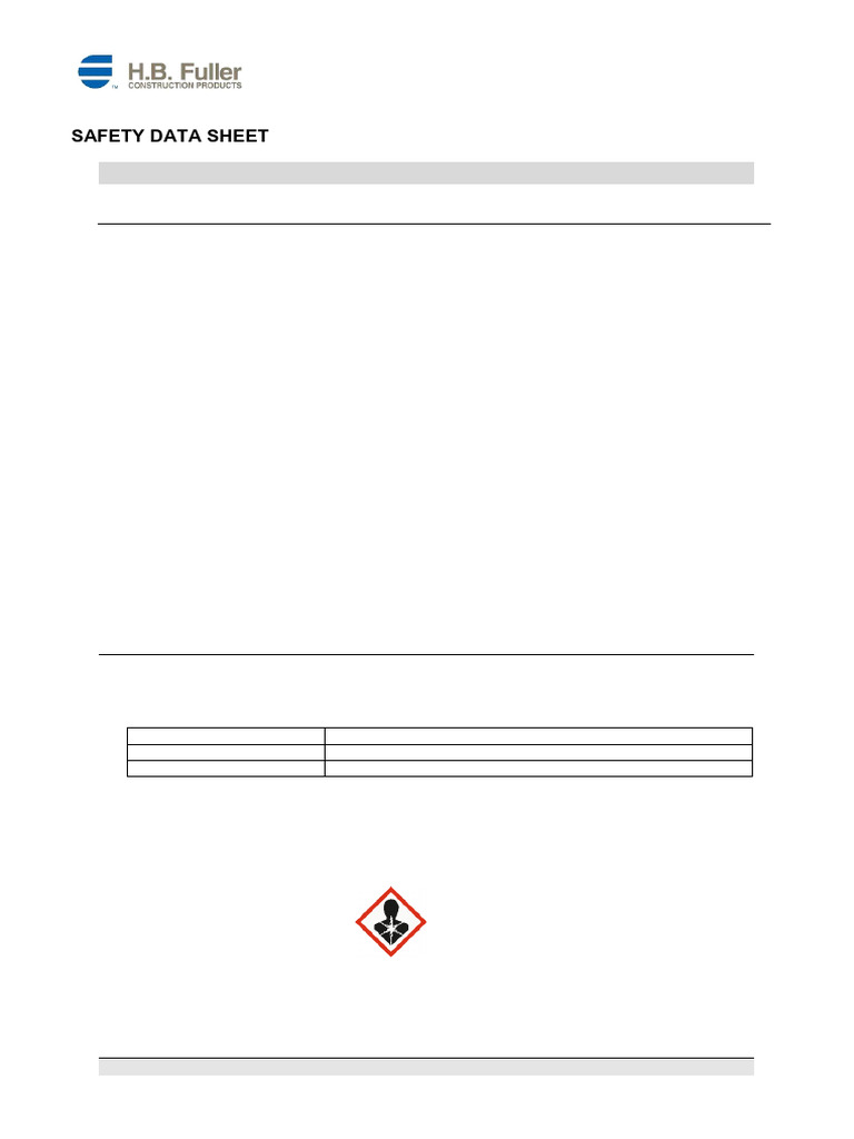 Foster SEALFAS 30-36 Safety Data Sheet | PDF | Toxicity | Hazardous Waste
