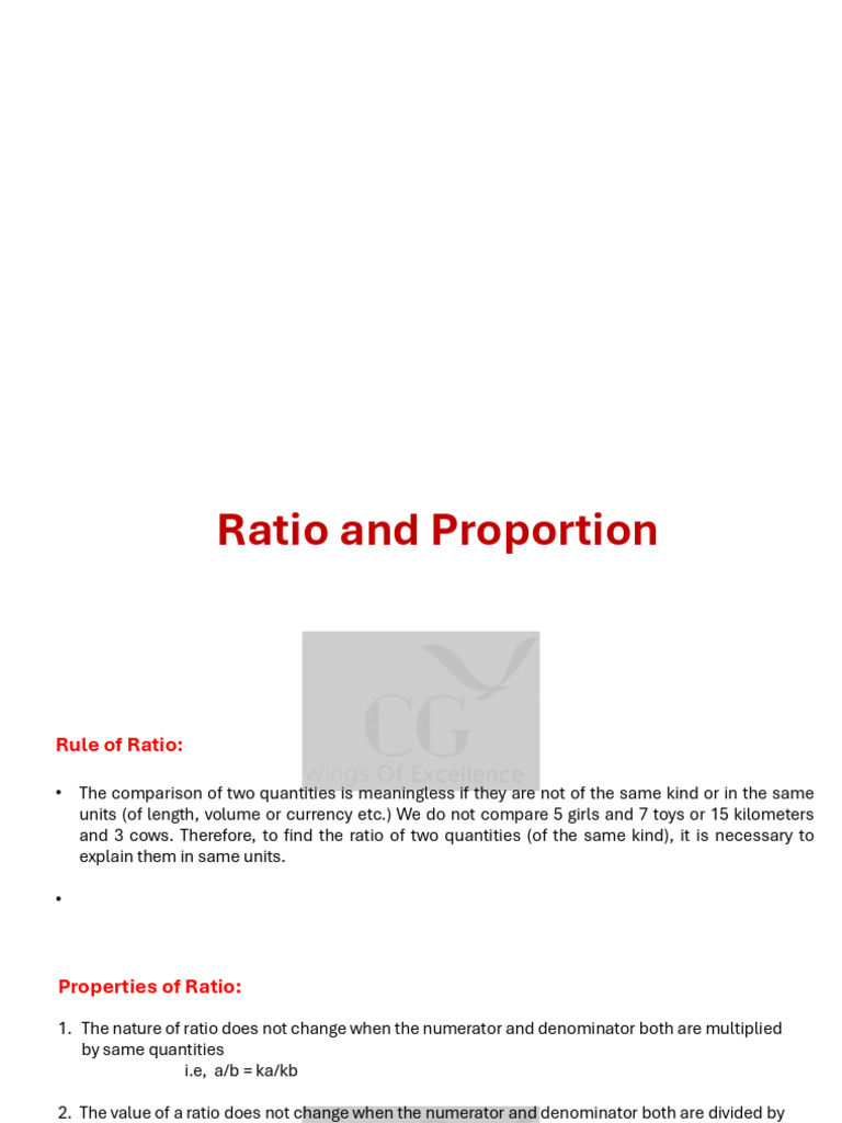 Understanding Ratios and Proportions | PDF | Ratio | Number Theory