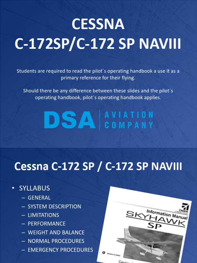 Cessna - C172SP,+C172+SP+NAVIII 2 | PDF | Aircraft Flight Control ...