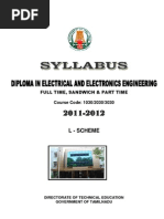 Eee Syllabus