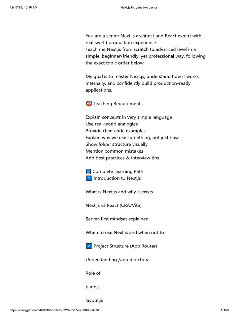 Next Js | PDF