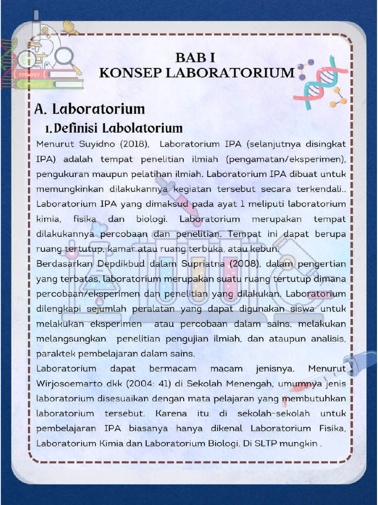 Kel.1 - Pengelolaan Laboratorium SD PDF | PDF