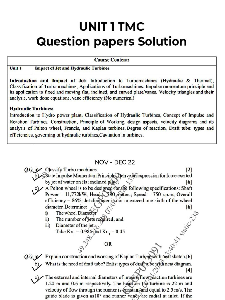 TMC Unit 1 | PDF
