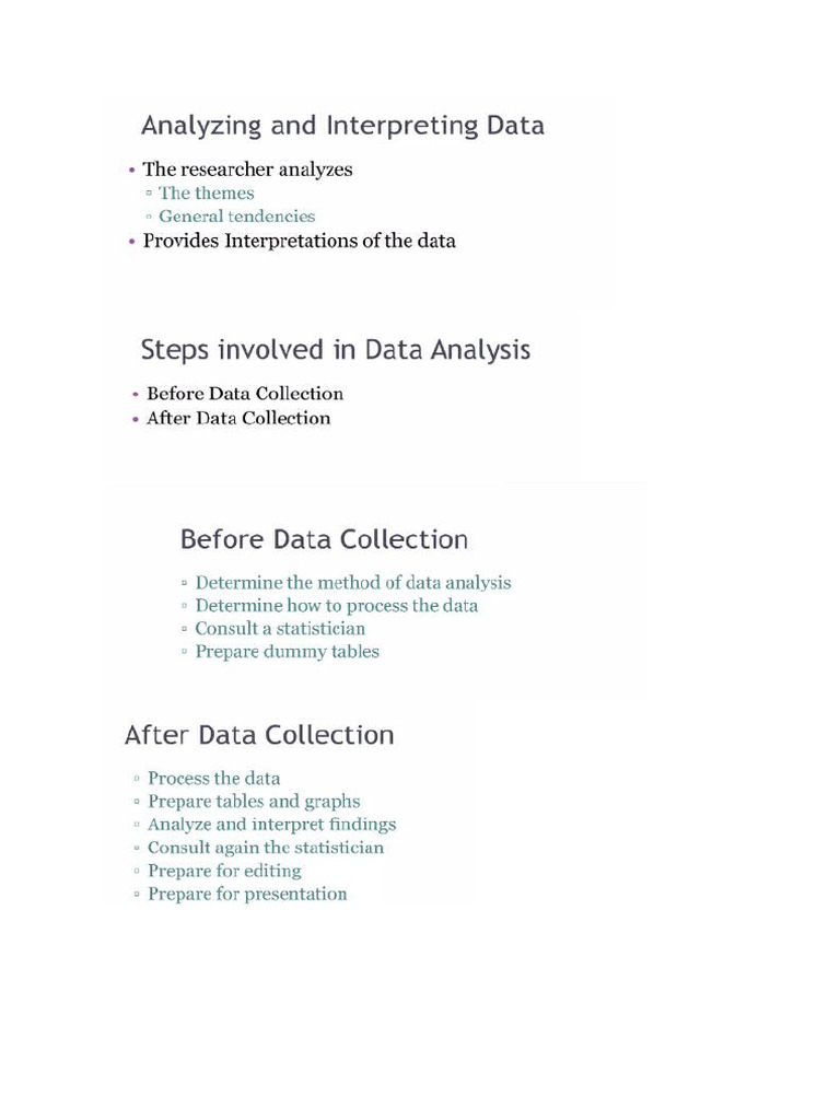 Data Analysis Steps Explained | PDF