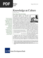 Download Knowledge as Culture by ADB Knowledge Solutions SN97063231 doc pdf