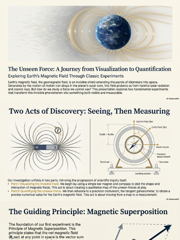 The Earth S Magnetic Field Seen and Measured | PDF