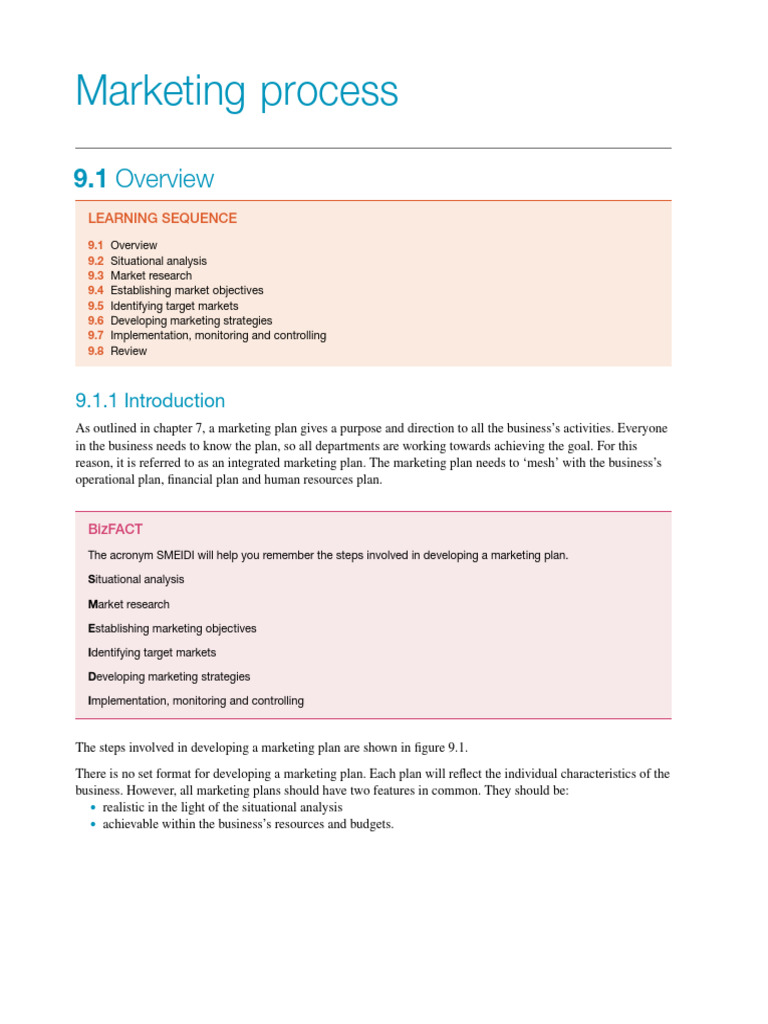 Comprehensive Marketing Plan Guide | PDF | Swot Analysis | Marketing ...