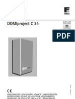 Manual de instrucciones DOMIproject C 24