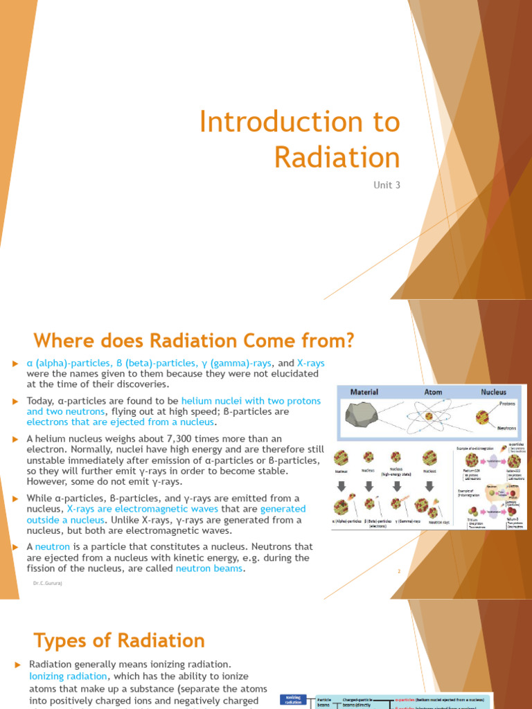 Understanding Types of Radiation | PDF | Radiation | Neutron