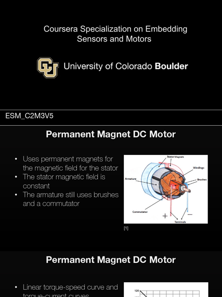 Understanding DC Motor Types and Control | PDF | Electric Motor ...