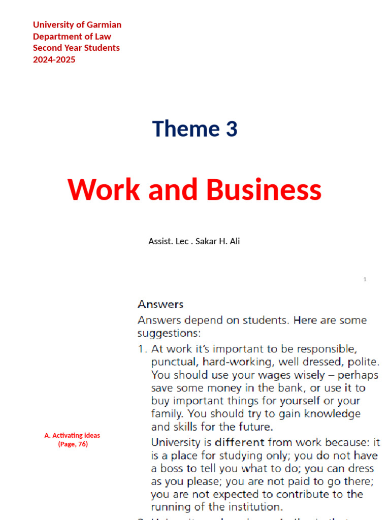 General. Theme 3.1 | PDF
