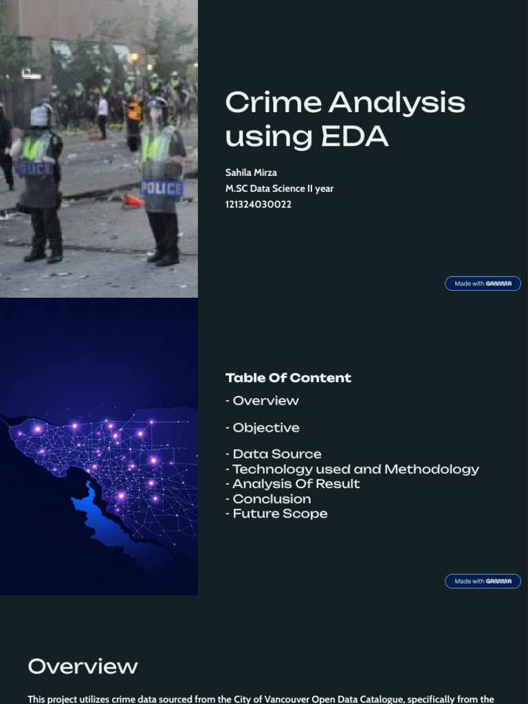 Vancouver Crime Trends Analysis EDA | PDF | Data | Crimes