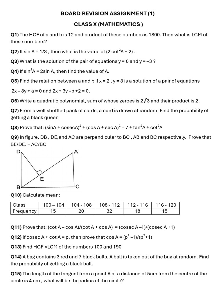 Board Revision Assignment1 - X | PDF