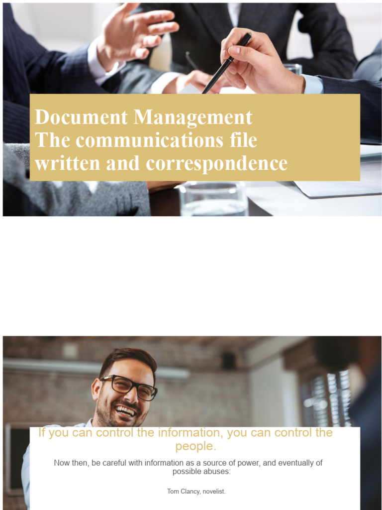 Document Management and Communication Files | PDF | Risk | Electrical ...