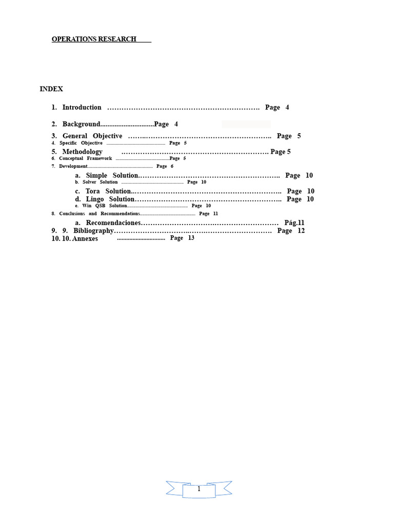 Operations Research for Ice Cream Production | PDF | Conceptual Model ...