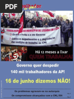 O Trabalhador da CML nº 151 - Maio/Junho 2012