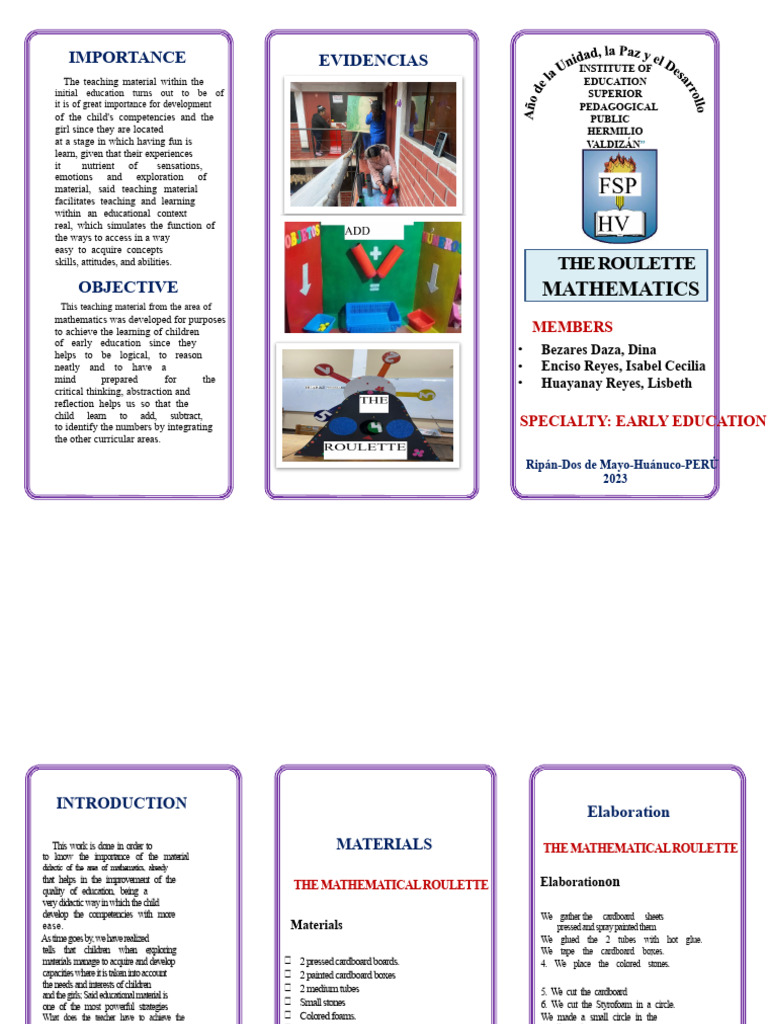 7 Triptych of Didactic Material For Mathematics | PDF | Mathematics ...