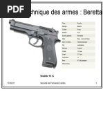 CATALOGUE ANCIEN ARMI BERETTA 1961 - Catalogues (4147185