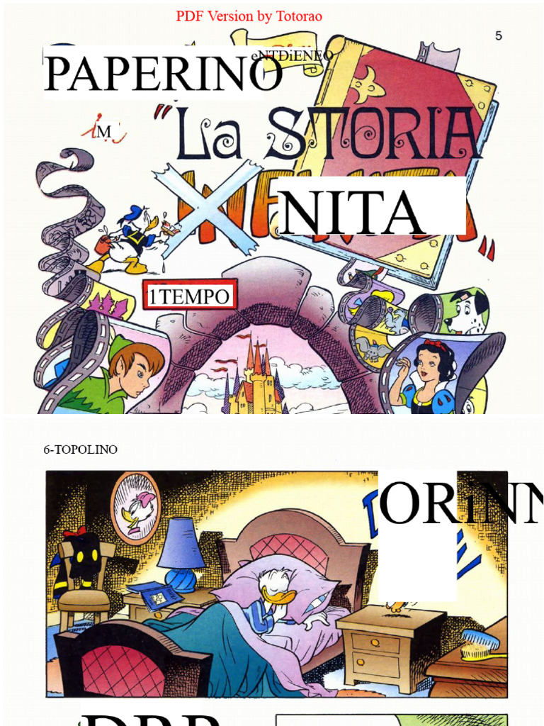 Topolino 1883 - Paperino in La Storia Infinita - Di Totorao | PDF