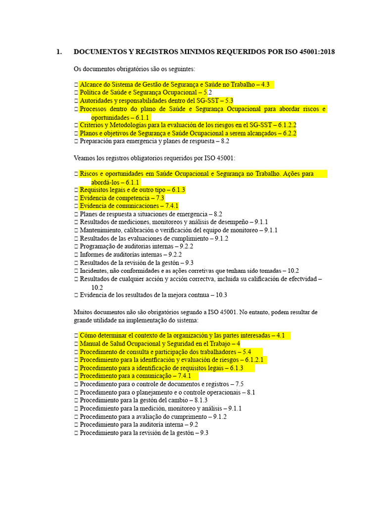 Documentos ISO 45001, 9001 e 14001 | PDF | Gestão de qualidade | Business