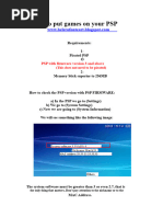 PSX to PSP Conversion Tutorial | PDF | Computing | Software