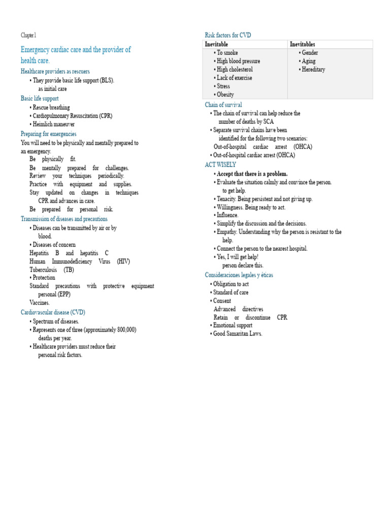 CPR for healthcare providers | PDF | Cardiopulmonary Resuscitation ...