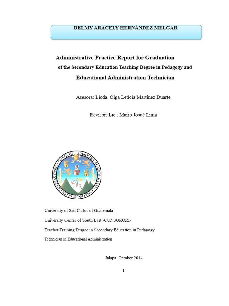 247034619-Administrative Practice Report-USAC | PDF
