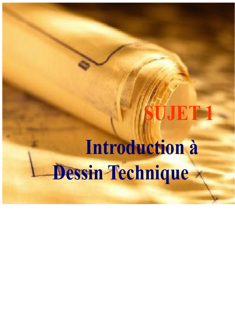 Introduction au Dessin Technique | PDF | Dessin | Dessin technique