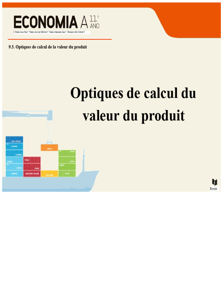 Calcul du PIB : 3 Méthodes Clés | PDF | Produit intérieur brut | Investir