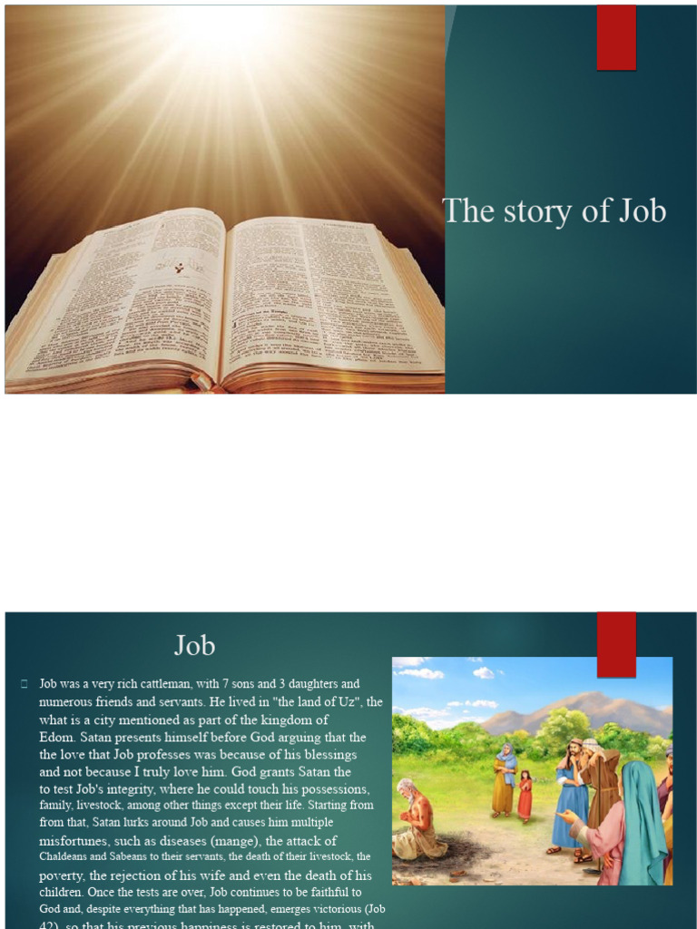 The Story of Job (1) | PDF