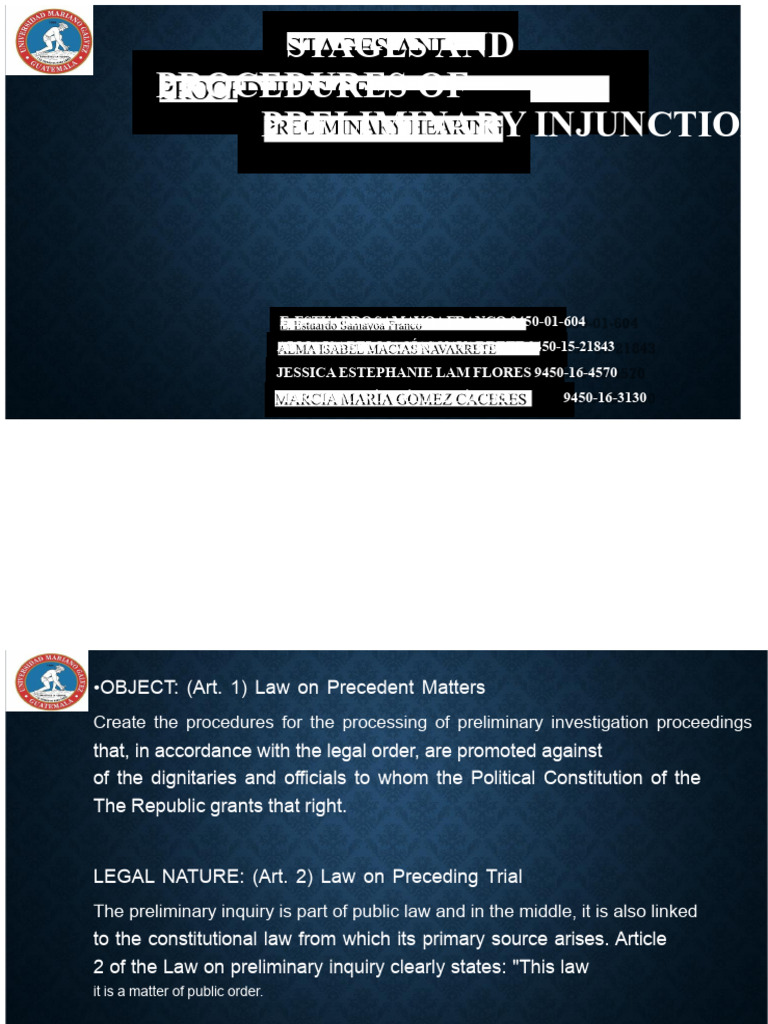Preliminary Injunction Procedures Explained | PDF | Judge ...