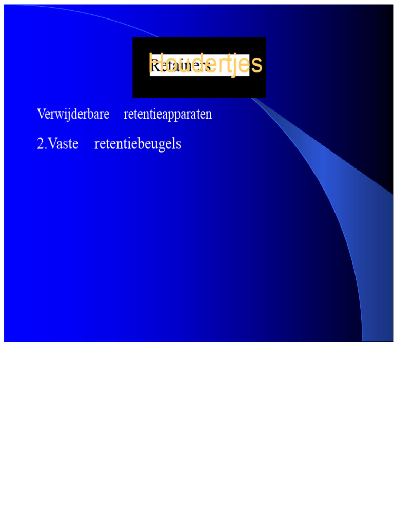 Retainer | PDF