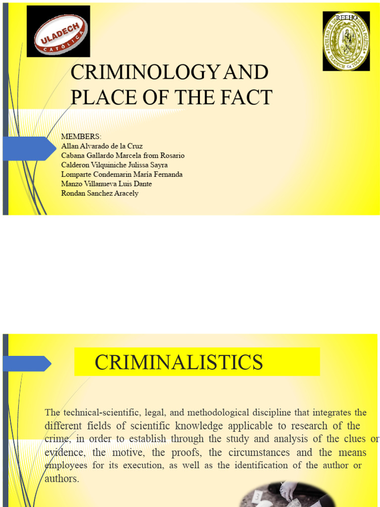 Understanding Criminalistics and Investigation | PDF | Forensic Science ...
