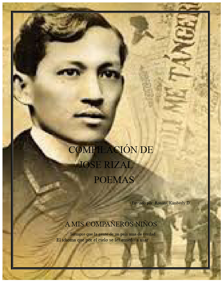 Poemas de José Rizal: Inspiración y Patriotismo | PDF | Amor | María ...