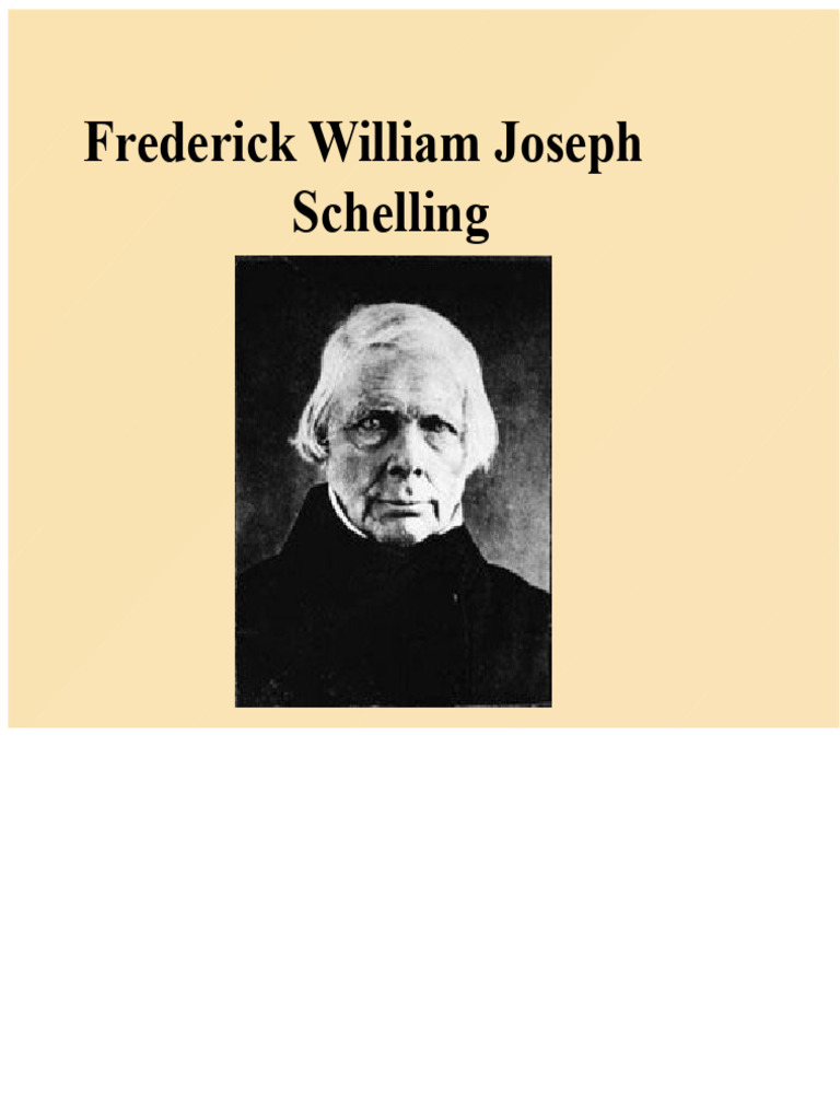 Schelling's Philosophy of Nature Explained | PDF