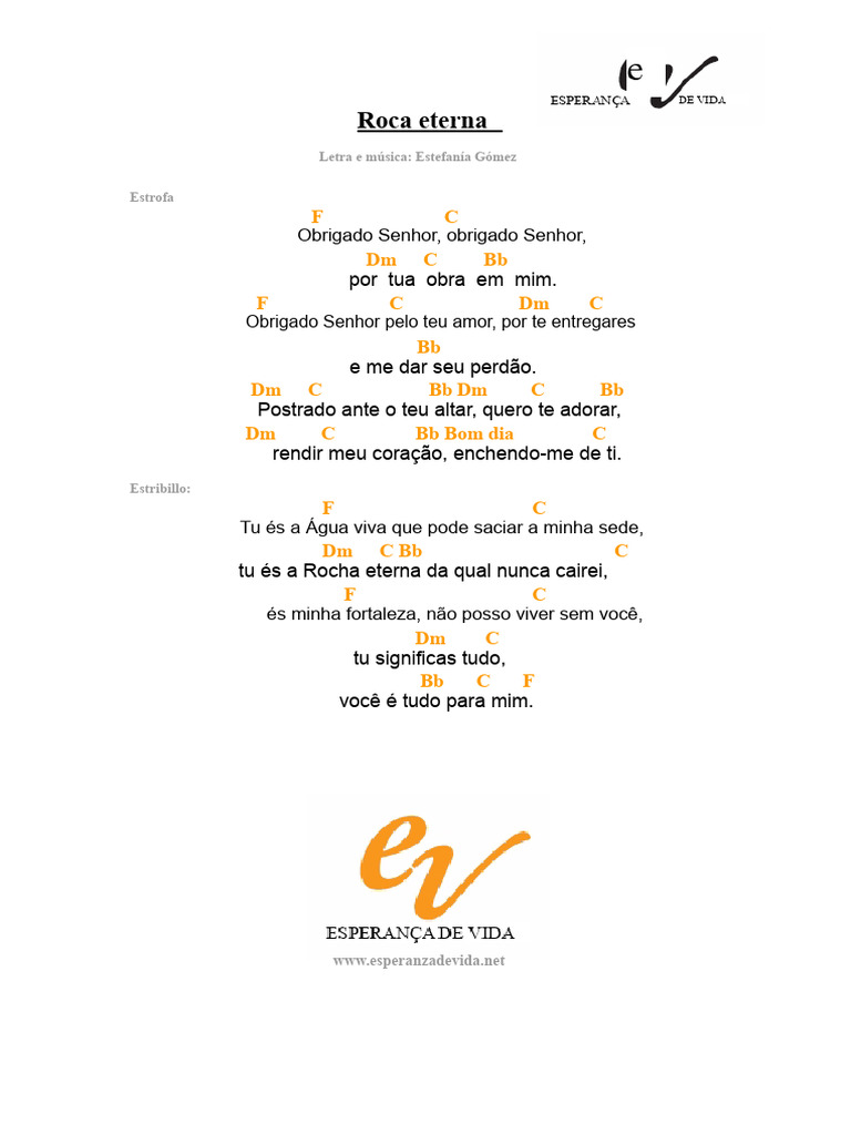 Letra da Música 