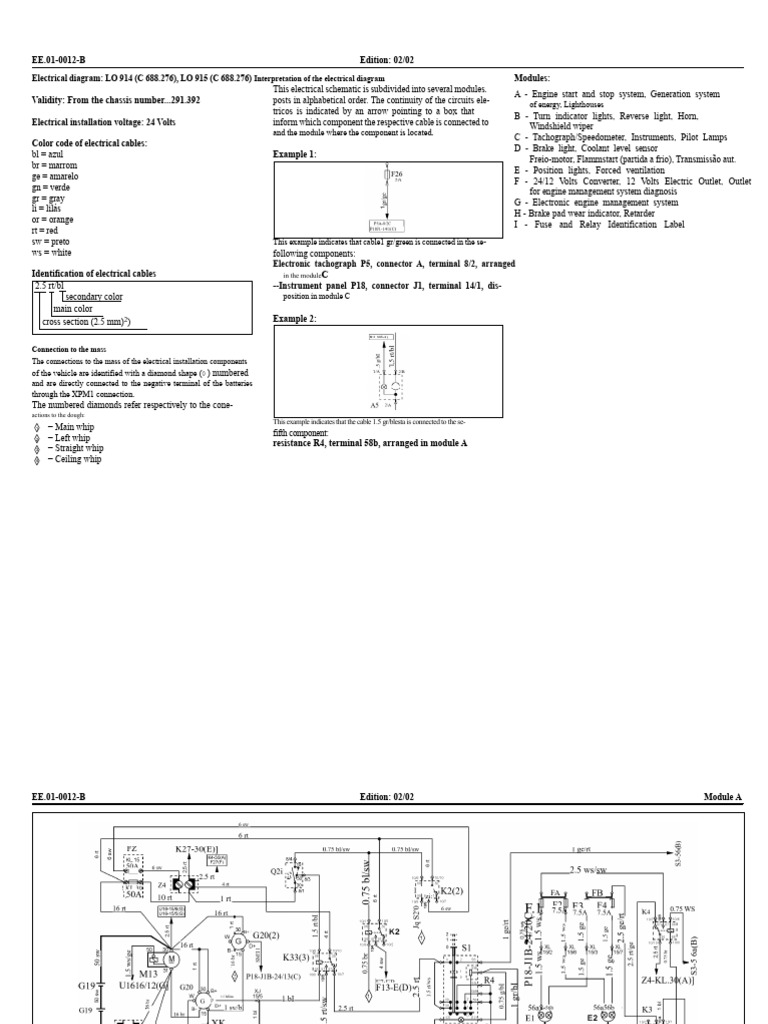 Electrical Diagram Interpretation Guide | PDF | Relay | Switch