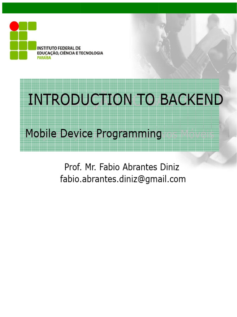 Node.js Backend Development Guide | PDF | Databases | Information ...