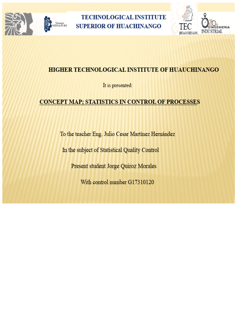 Statistics in Process Quality Control | PDF