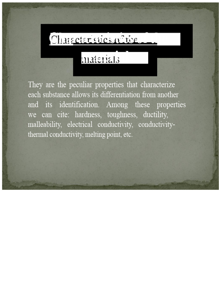 Key Material Properties Explained | PDF | Ductility | Minerals
