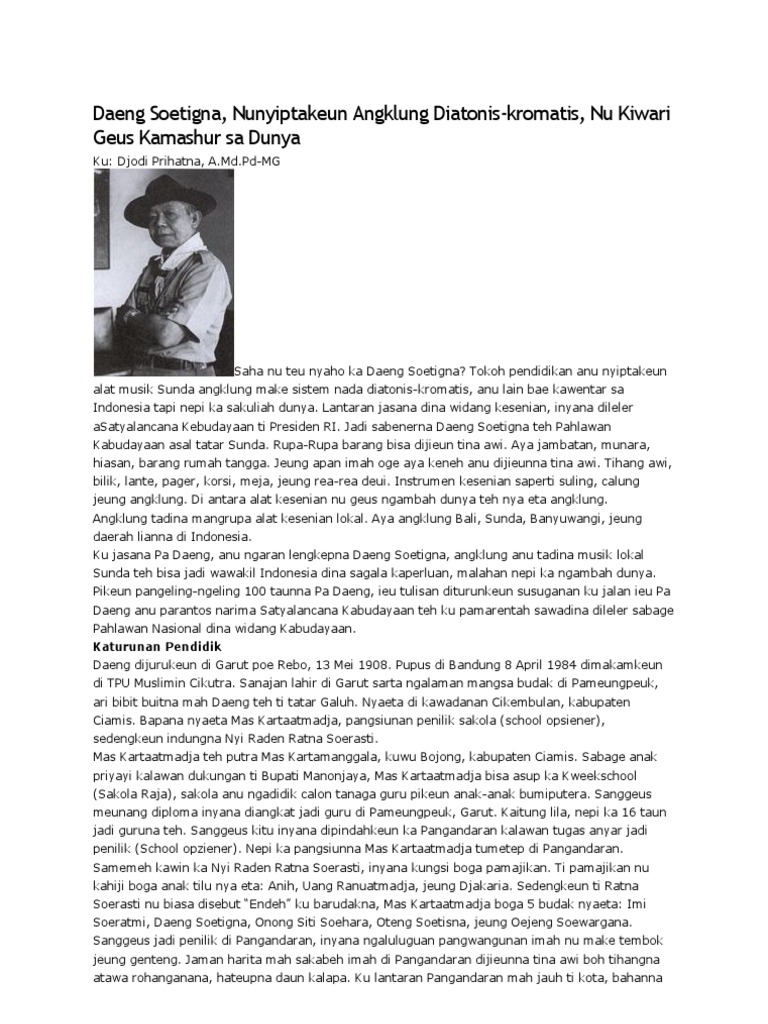 Biografi Sunda