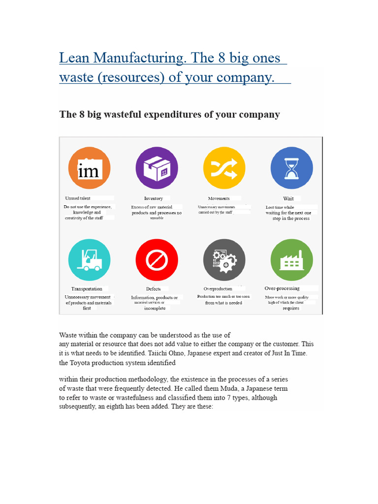 1.4.1_The_8_Wastes_of_Lean_Manufacturing(2) | PDF | Lean Manufacturing ...