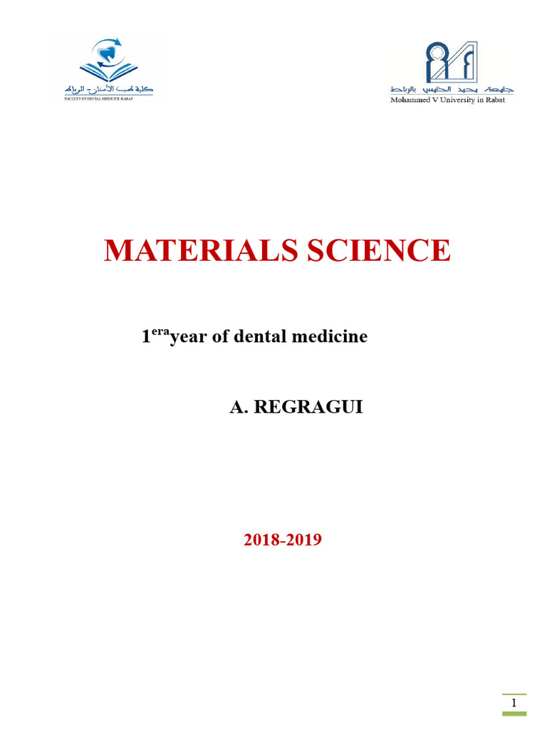 Introduction to Dental Biomaterials | PDF | Corrosion | Biomaterial
