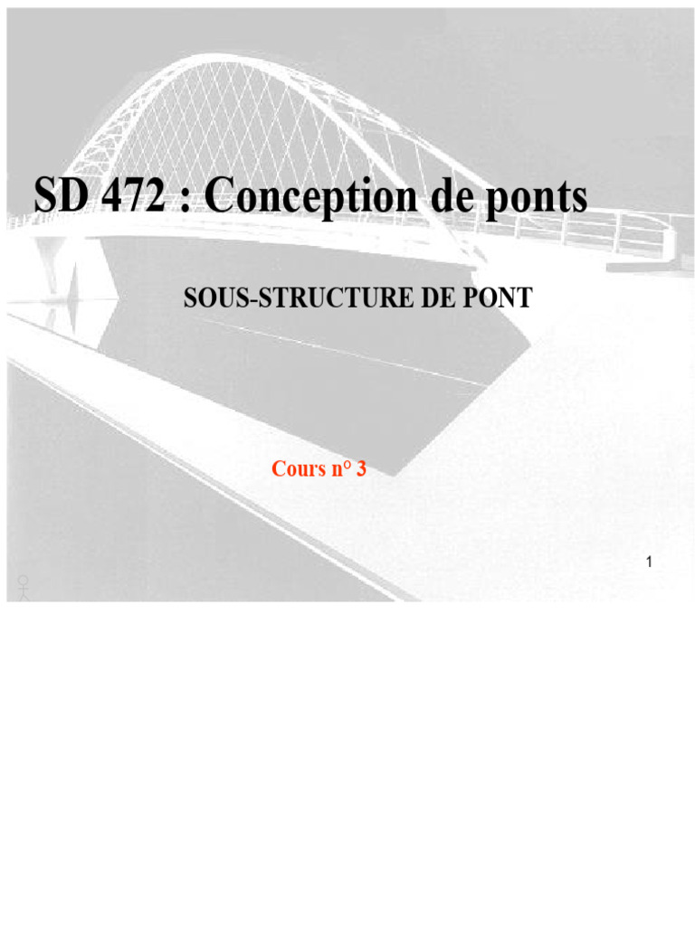 Types d'appuis pour la conception de ponts | PDF | Pont | Fondation ...