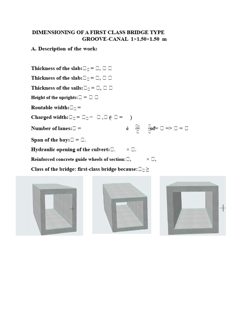First-Class Bridge Design Specifications | PDF
