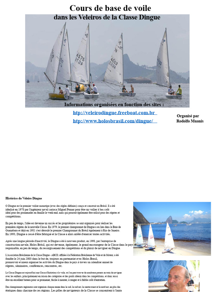 Guide de montage du voilier Dingue | PDF | Gouvernail | Bateaux